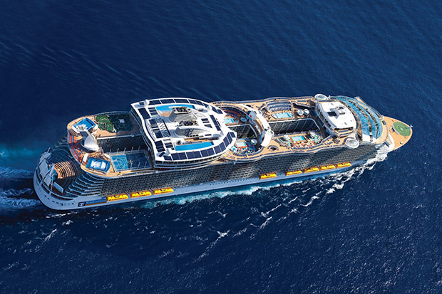 Die "Harmony of the seas" wird noch größer sein als ihr Schwesterschiff "Oasis of the seas".