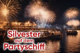 Die Silvesterparty in Hamburg auf dem Schiff